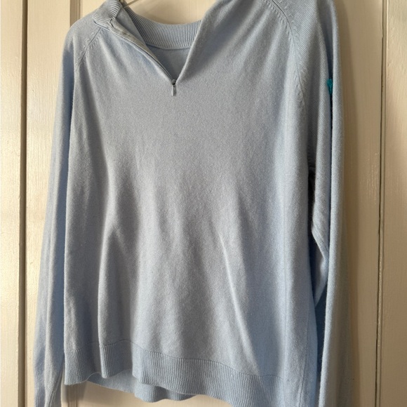 Light Blue Pullover Sweater vintage - Picture 2 of 11